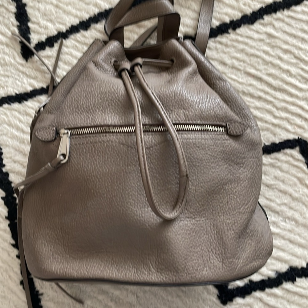 Rebecca Minkoff Leather Drawstring Backpack - Picture 2 of 7